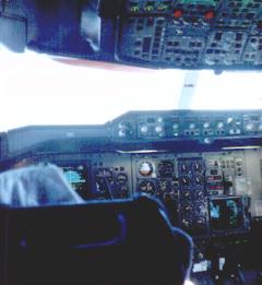 THE COCKPIT OF A310